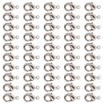 thumbnail image 2 of 50 Pcs Fermoir Mousqueton DIY Crochet à Ressort pour Collier Bracelet Fabrication de Bijoux, 2 of 14