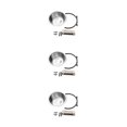 thumbnail image 3 of Maytalsory Reduce Spills And Mess Disassembled Pet Bowl Silver With Convenient 21CM 3Set, 3 of 6