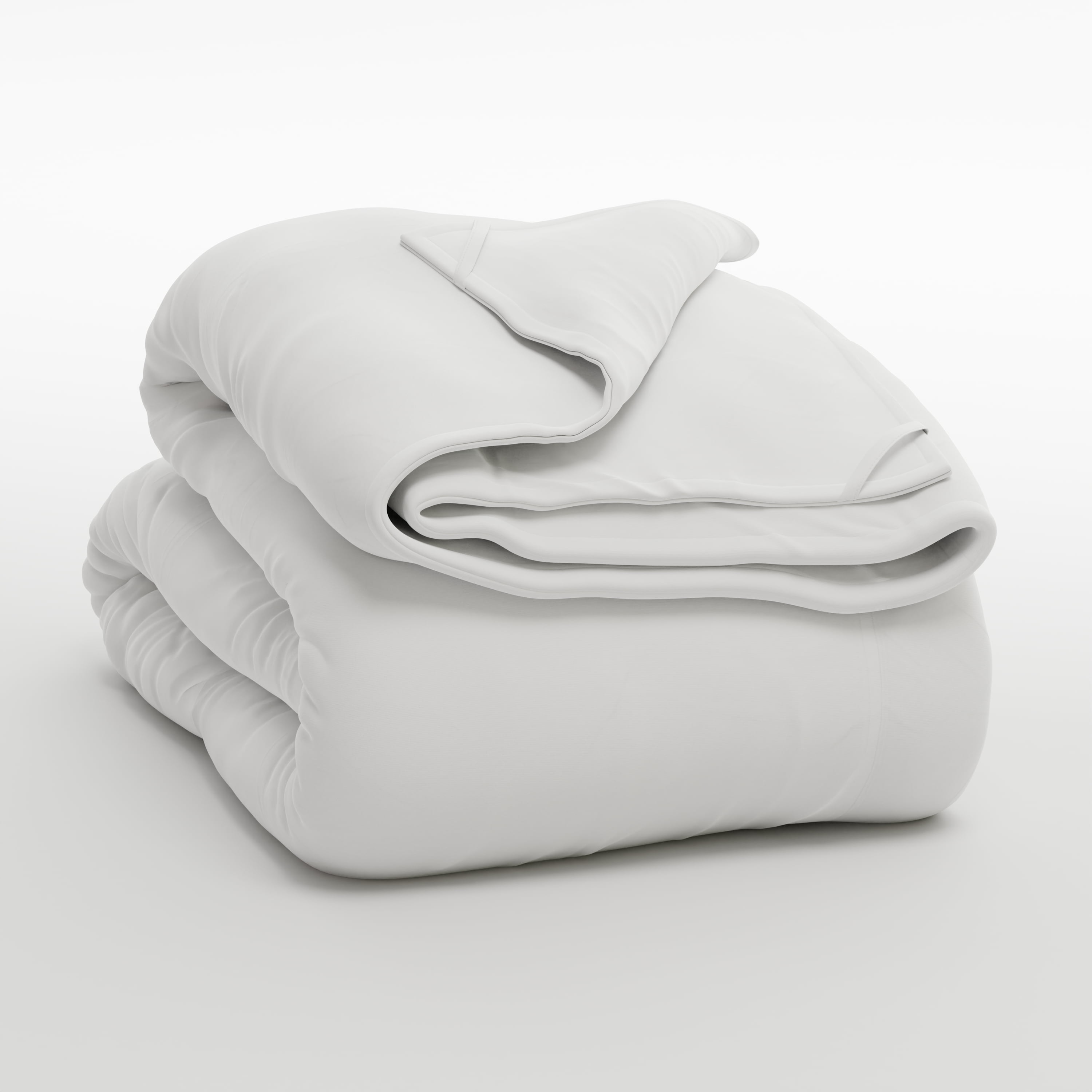 Couette en duvet toutes saisons Sealy, taille King – Housse en coton à carreaux cloisonnés (baffle box), garnissage en plumes et duvet.