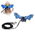 thumbnail image 4 of Bearded Dragon Lizard Leash Harness, Leash Adjustable Leather Lizard Reptiles Harness Leash For Amphibians And Other Small Pet Animals Sugar Glider Harness And Leash Set, 4 of 8