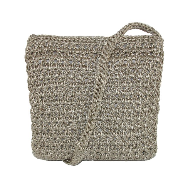 CTM® Sac à Bandoulière au Crochet (Femme)