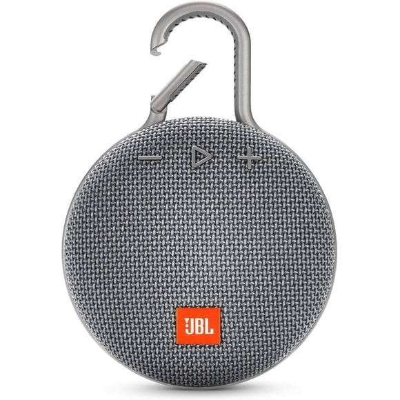 JBLClip 3 Portable Waterproof Bluetooth Speaker - Grey (Preowned)