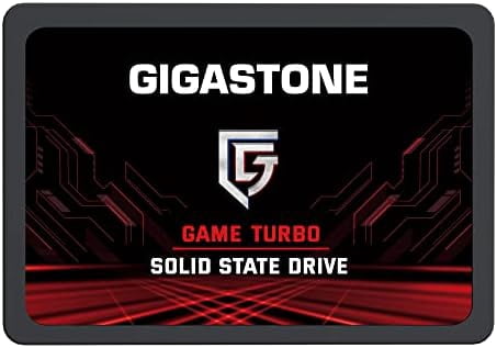 Giga Game Turbo 128GB SSD SATA III 6Gb/s. 3D NAND 2.5" Internal Solid State Drive, Read up to 520MB/s. Compatible