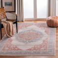 thumbnail image 1 of SAFAVIEH Kenitra Flowers Floral Bordered Polyester Area Rug, 1 of 6