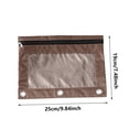 thumbnail image 3 of Dvruxg 2 Pcs Trousse à Crayons, Trousse à Crayons Trois Trous avec Fermeture Éclair Unique, Sac de Rangement de Documents en PVC Transparent, Grande Capacité Trousse à Crayons avec Fermeture Éclair, Trousse à Crayons Transparente, 3 of 5
