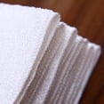 thumbnail image 1 of 6 x Organic Dish Washing Cloths Kitchen Tea Towel White Dish cloth, 1 of 11