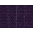 thumbnail image 1 of Ahgly Company Machine Washable Indoor Rectangle Transitional Purple Iris Purple Area Rugs, 2' x 3', 1 of 7