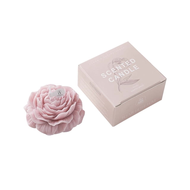 Peony Scented Candle With Hand Gift Gift CANDLE Fragance Shaped Small Candle