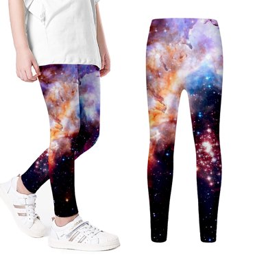 HNMKIU Vêtements Actifs pour Filles Leggings Tendance Pantalons Extensibles Confortables pour Jeunes Filles pour le Yoga et le Quotidien