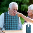thumbnail image 1 of Meitianfacai Elderly Tethered Bib Bib Tabon Adult Adult Rice Bib Bib Tethered, Blue, 1 of 6