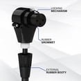 thumbnail image 2 of LyxPro 25 Feet XLR Cable, Right Angle Female to Male, 3 Pin Mic Cable, Black, 2 of 7