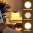 thumbnail image 4 of EGNMCR Camping et Randonnée Rond Mini Rechargeable Tente Camping Lumières DEL Extérieur Éclairage d'Urgence Maison Ambiance Camping Lumières de Tente Lumière de Camping, 4 of 7