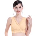 thumbnail image 2 of Maternity Women Vest Type Maternity Bra Lactation Sleep Bra Without Underwire Without Pads, 2 of 5