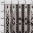 thumbnail image 1 of oneOone Viscose Chiffon Fabric Stripe & Geometric Ikat Print Sewing Fabric BTY 42 Inch Wide, 1 of 1