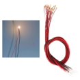 thumbnail image 4 of 10/Set Train LED Light Fairy Garden Lawn Street Lights Railway Train 3V Lamp Post Warm White Light, 4 of 9