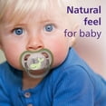thumbnail image 2 of Philips Avent Ultra Air Pacifier, 6–18 Months, Orange Turtle Green Whale, 2 Pack, 2 of 9