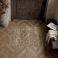thumbnail image 4 of BERTHMEER 2'x6' Washable Runner Rugs for Hallway Kitchen Bedroom Entryway Laundry Bathroom Non Slip Vintage Oriental Traditional Distressed Runner Rugs, Gradient Brown, 4 of 5