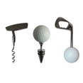 thumbnail image 1 of Maytalsory 3pcs Wine Opener Set Bottle Golf Shaped Beer Zinc Labor-Saving Openers Multifunctional Kitchen Parties, 1 of 6