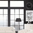 thumbnail image 5 of Indoor/Outdoor Retro Round Waterproof Wall Clock with Thermometer, Quartz Wall Clock Home/Patio Decor, 5 of 5