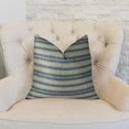 thumbnail image 2 of Plutus Stone Manor Indigo Handmade Throw Pillow, (Double sided 22" x 22"), 2 of 2