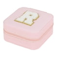 thumbnail image 2 of TopLLC 26 Letters Earring Jewelry Display Storage Box Case Organizer Flannel Tray Holder Gift, 2 of 3