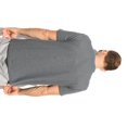 thumbnail image 2 of Hemptopia Mens Hemp Shirt, Extra Extra Large, Dark Gray, 2 of 3