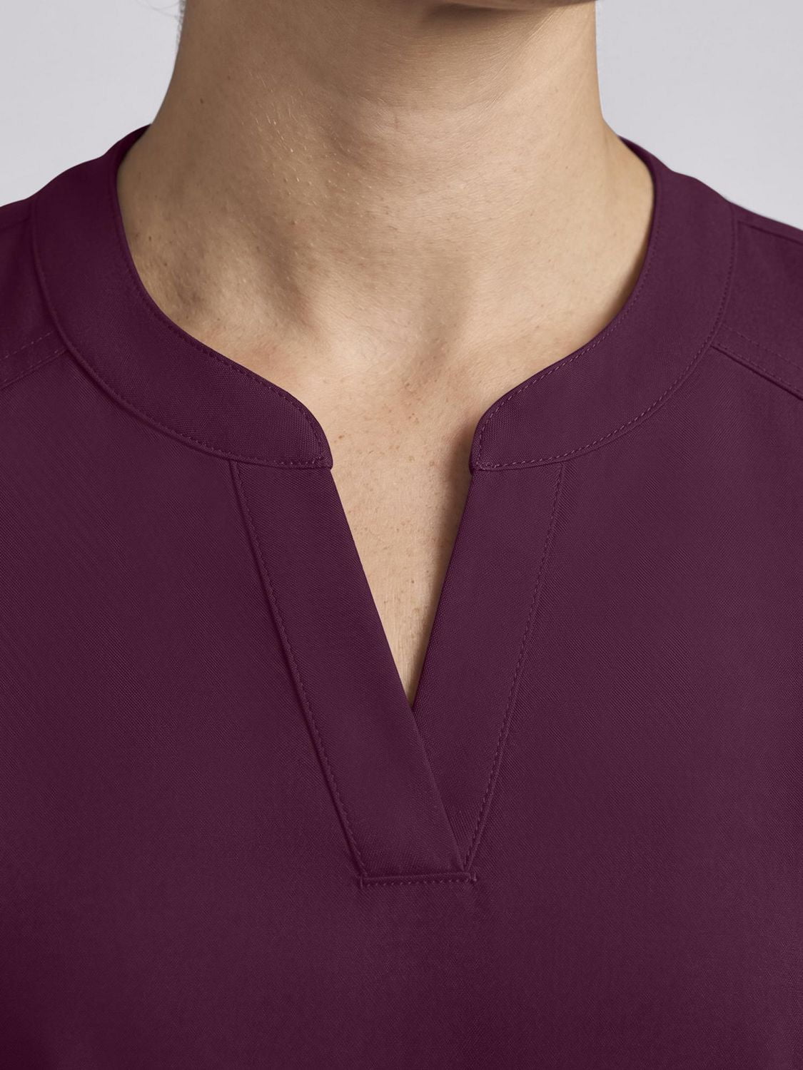 Scrubstar Ultimate Women’s Antimicrobial Mandarin Collar Scrub Top