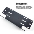 thumbnail image 4 of Car Front Bumper Number License Plate Mount Licence Mount Brackets Perfect Bracket Universal LED Work Mounting Holder Vehicle Truck Plates Accessories, 4 of 7