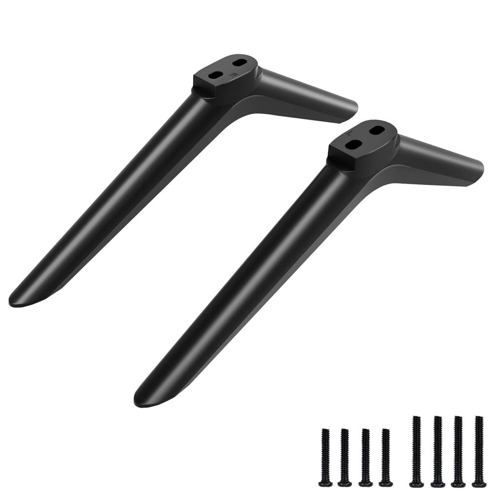 CUITING TV Stand Legs for Hisense TV Legs  for Hisense 40” 43” TV 40H5590F 40H4F 40H3F9 40H4030F1 43H4F 43H4030F 43H4030F1 TV Stand with Screws Set  Easy to Install  Black