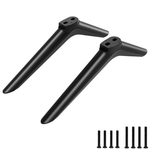CUITING TV Levez les jambes pour l'Hisense TV Les jambes pour l'Hisense 40” 43” TV 40H5590F 40H4F 40H3F9 40H4030F1 43H4F 43H4030F 43H4030F1 TV Support avec vis Set facile à installer noir