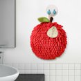 thumbnail image 5 of Towels for Bathroom,Fuzzy Ball Hand Towel with Hanging Loop for Bathroom Cute Fruit Decorative Ball Towel Soft Absorbent Ball Towel Sets for Kitchen Bathroom,Hand Towels for Bathroom, 5 of 5