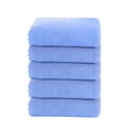 thumbnail image 1 of Kyusrd 5pc Velvet Towel Plain Face Towel Soft Absorbent Face Wash Ah Face Towel, 1 of 6