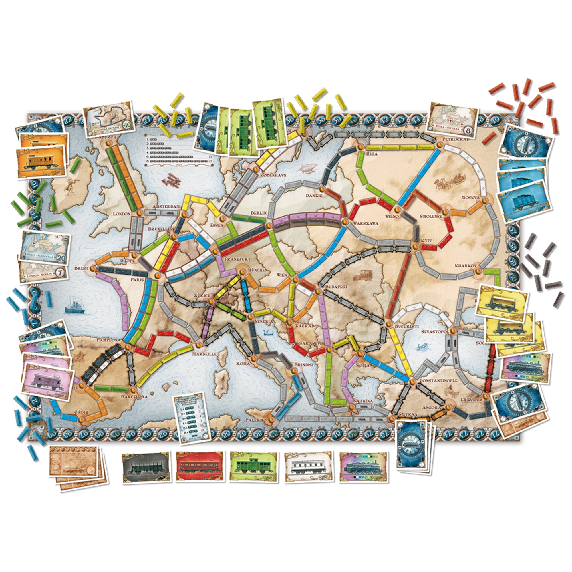 Les Aventuriers du rail Europe - Francais