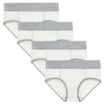 thumbnail image 2 of pxiakgy sous-Vêtements Intimes pour Femmes bikini Couleur Femmes patchwork Culottes Slips Culottes Unies Blanc + l, 2 of 9