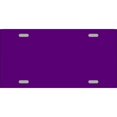 thumbnail image 1 of Plaque d'Immatriculation en Métal Fond Solide Métallique Violet, 1 of 1