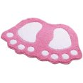 thumbnail image 3 of Cute Foot Pads Soft Microfiber Bathroom Rug Non Slip Doormat Cute Large Doormat Absorbent Carpet for Bedroom Kitchen Carpet, 3 of 8