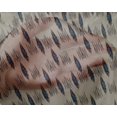 thumbnail image 4 of oneOone Silk Tabby Fabric Abstract Ikat Print Fabric By Yard 42 Inch Wide, 4 of 4