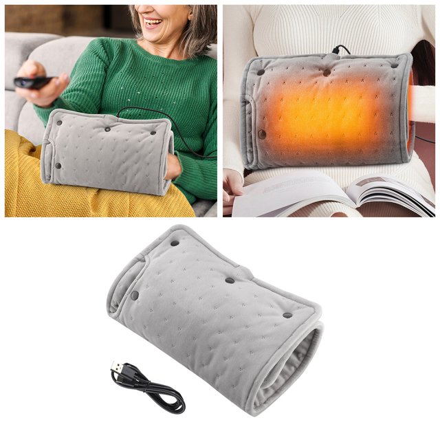 Hearth & Gear Hand Warmer Heating Pad Constant Warmer Pouch USB Powered Warming Artifact Portable Fast Waterless Heated Hand Bag For Winter For Present Workout Lights Moist Heat for Hands Foot Pedal