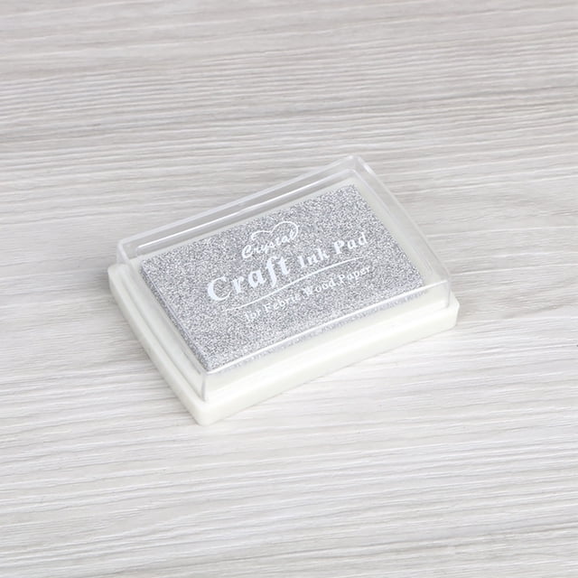 Amdohai Craft Ink Pad DIY Stamp Inkpad for Children Adult for Rubber Stamps Paper Wood Fabric Scrapbooking Journal Decoration Gift Card Making Finger Paint