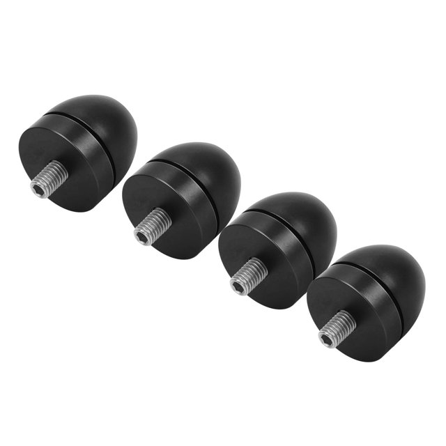 RiToEasysports Speaker Isolation Stand Feet Set, Aluminum Alloy Amplifier Base Pads Audio Shock Absorption Pads