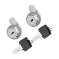 thumbnail image 2 of Tubular Cam Lock, Cam Lock Long Service Life 2pcs Reliability Easy Install Sturdy With 4 Keys For Automobile Industry Machinery Industry, 2 of 8