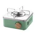 thumbnail image 2 of EGNMCR Outdoors Mini Card Stove Portable Outdoor Camping And Picnic Equipment Picnic Cookware Stoves Small Rectangle Stoves Card Stoves Portable stove, 2 of 7