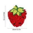 thumbnail image 3 of Bdday Cute Rug Fruit Series Peach Watermelon Lemon Pear Shape Pet Sniffing Mat Dog Rabbit Sniff Slow Food Play Blanket Outdoor Mats for Front Door, 3 of 9
