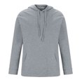 thumbnail image 5 of Work Hoodies for Men Athletic Casual Scrub Top Loose Fit Solid Color Pullover Blouse, 5 of 5