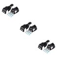 thumbnail image 1 of ZheElen 2pcs/set Advanced And Performance Motorcycle Fork Shoes Cover black 3Set, 1 of 6