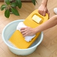 thumbnail image 1 of Plastic Hand Washing Board for Clothes, Manual Laundry Scrubber with 3D Pattern, Portable ABS Washboard for Household Use, 1 of 3