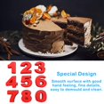 thumbnail image 4 of Fondant Molds Party Supplies Kitchen Accessories Number Design Embossed Mould Hand-made Cake Decorating Tools Crafts, 4 of 7