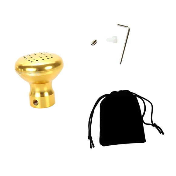 Milaget Tuning Fork Boot Removable Direct Replaces for Home Yoga Meditation Sessions golden