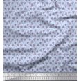thumbnail image 1 of Soimoi Polyester Crepe Fabric Artistic Floral Print Fabric by The Yard 52 Inch Wide, 1 of 3