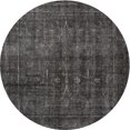 thumbnail image 1 of Ahgly Company Indoor Round Traditional Cloudy Gray Persian Area Rugs, 3' Round, 1 of 6